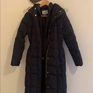 Cole Haan Signature BLK down coat size xs